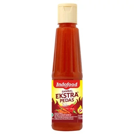 INDOFOOD SAMBAL EXTRA PEDAS BTL 135/140mL