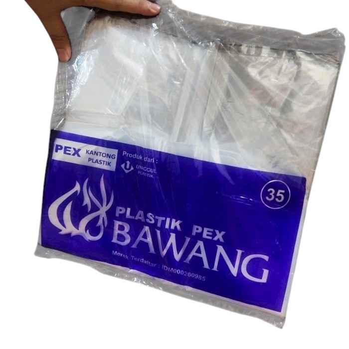 KANTONG PLASTIK BENING UKURAN 35 BESAR PCK