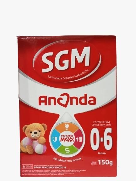 SGM ANANDA 0-6 BULAN 150G