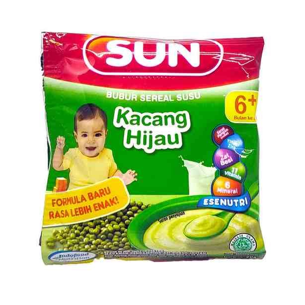 SUN BUBUR SEREAL SUSU KACANG HIJAU 20G