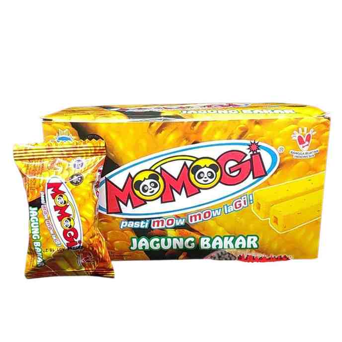 MOMOGI SNACK STICK JAGUNG BAKAR PCK 6/5g