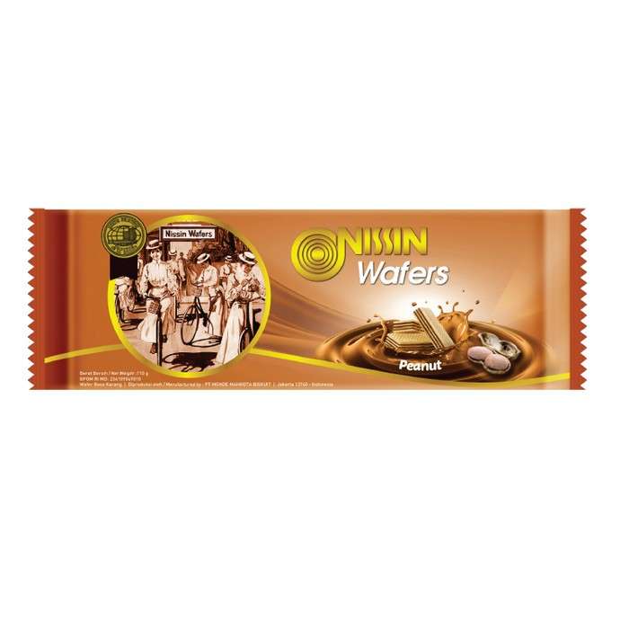 NISSIN WAFER PEANUT 100 G