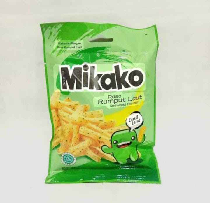 MIKAKO SNACK RUMPUT LAUT PCK 18g