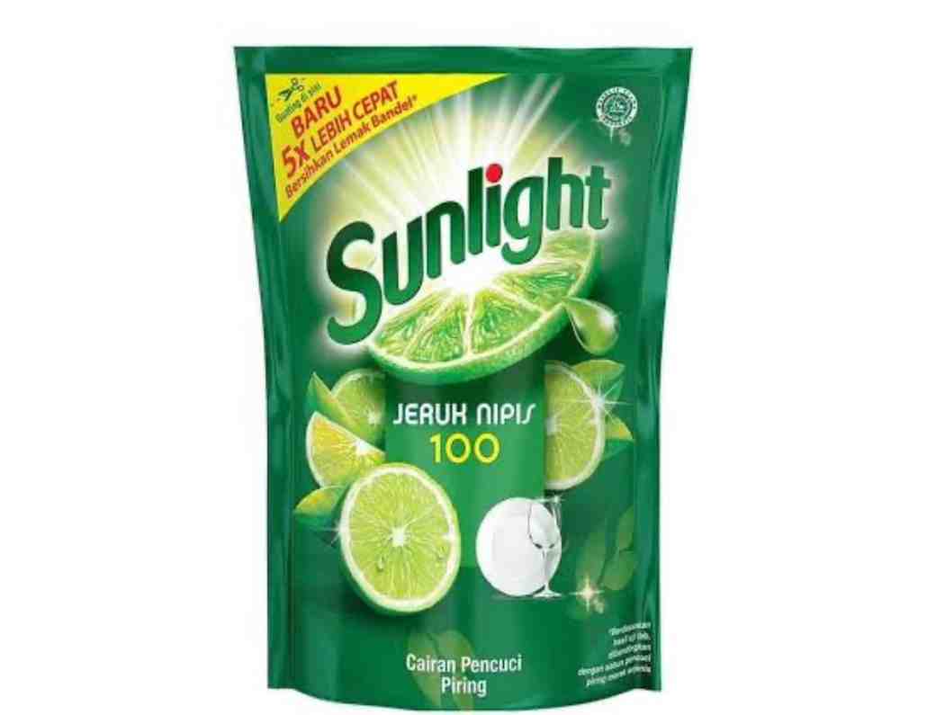 SUNLIGHT PENCUCI PIRING NEW REF LIME PCH 370mL